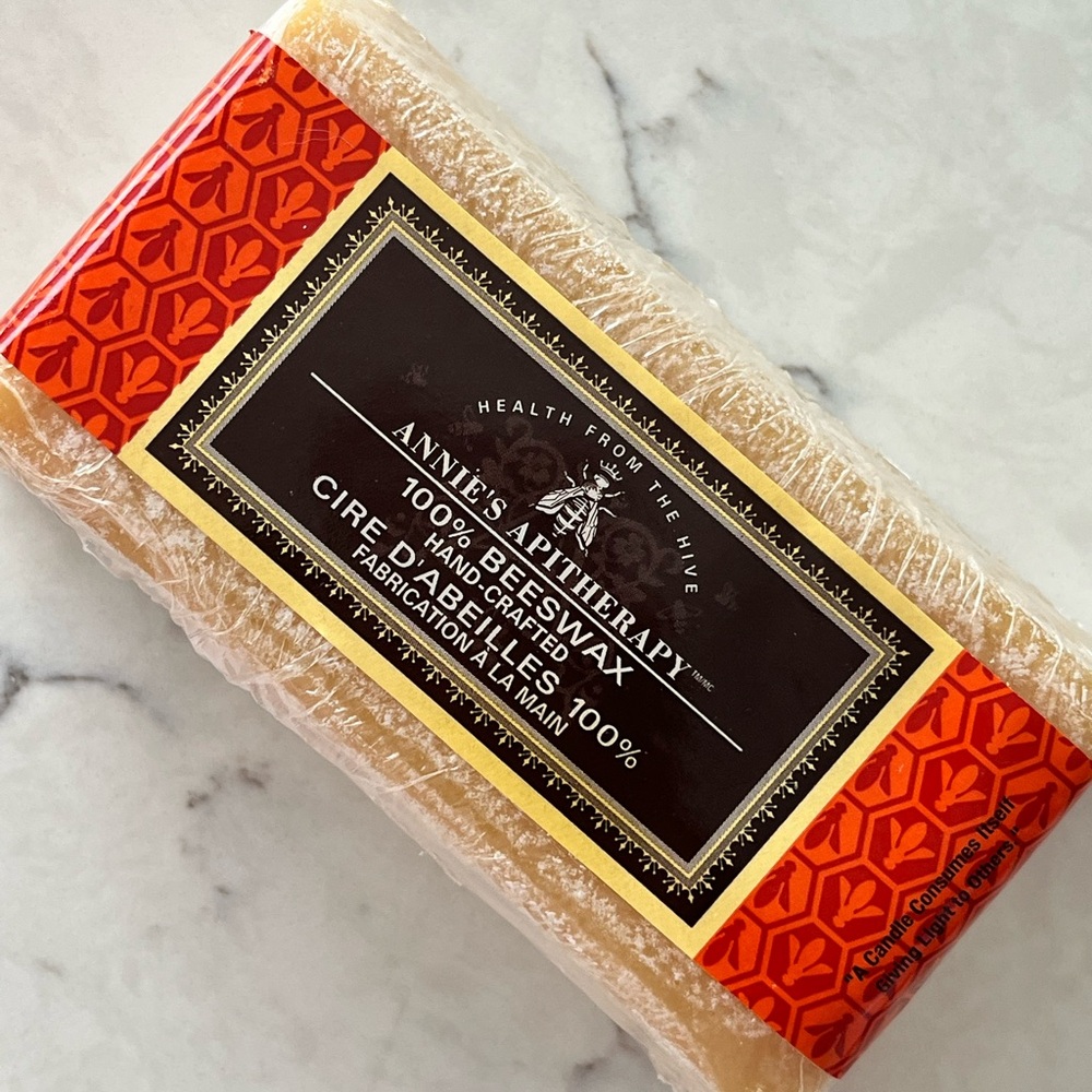 100% BEESWAX CANDLE 1LB BLOCK BRAND NEW SEALED